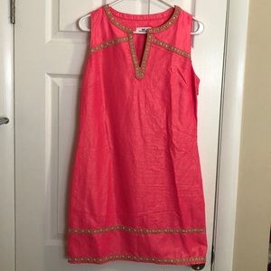 Vineyard Vines Shimmer Linen Dress